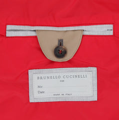 Brunello Cucinelli Beige Solid Jacket Vest - (BC1026237) - Parent