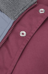 Brunello Cucinelli Burgundy Red Solid Jacket - (BC0108221) - Parent