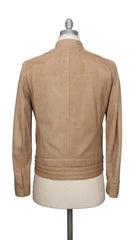 Brunello Cucinelli Light Brown Solid Jacket - (BC01082210) - Parent