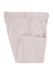 Brunello Cucinelli Beige Solid Cotton Pants - (BC919232) - Parent