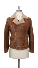 Brunello Cucinelli Brown Suede Solid - (BC126221) - Parent