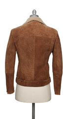 Brunello Cucinelli Brown Suede Solid - (BC126221) - Parent