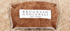 Brunello Cucinelli Brown Suede Solid - (BC126221) - Parent