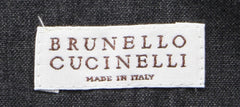 Brunello Cucinelli Blue & Gray Reversible Cotton Blend Solid Jacket - (BC21220226) - Parent