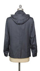 Brunello Cucinelli Gray Wool Blend Solid Jacket - (BC21220227) - Parent