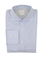 Brunello Cucinelli Light Blue Shirt - Slim - M US/M EU - (BC126234)