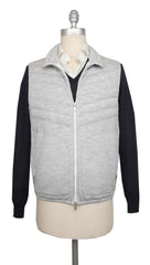 Brunello Cucinelli Light Gray Melange Jacket Vest - 38/48 - (BC1026239)