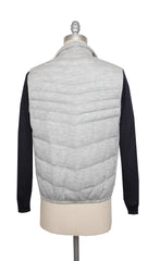 Brunello Cucinelli Light Gray Melange Jacket Vest - (BC1026239) - Parent
