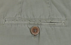 $595 Brunello Cucinelli Light Green Cotton Pants - Slim - (BC1016256) - Parent