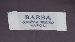 Barba Napoli Dark Gray Solid Cotton Shirt - Slim - (BN9122310) - Parent