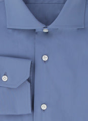 Barba Napoli Blue Solid Shirt - Extra Slim - (BN9122317) - Parent