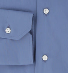 Barba Napoli Blue Solid Shirt - Extra Slim - (BN9122317) - Parent