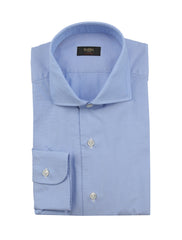 Barba Napoli Light Blue Solid Shirt - Extra Slim - (BN45237) - Parent
