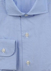 Barba Napoli Light Blue Solid Shirt - Extra Slim - (BN45237) - Parent