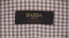 Barba Napoli Brown Cotton Shirt - Extra Slim - (BN1112221) - Parent