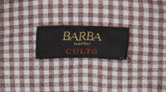 Barba Napoli Brown Cotton Shirt - Extra Slim - (BN1112225) - Parent