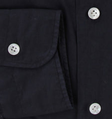 $375 Barba Napoli Dark Blue Cotton Shirt - Extra Slim - (BN9162512) - Parent