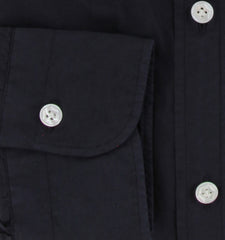 $375 Barba Napoli Dark Blue Solid Shirt - Extra Slim - (BN916255) - Parent