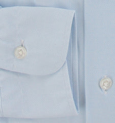 $375 Barba Napoli Light Blue Shirt - Extra Slim - (BN9162511) - Parent