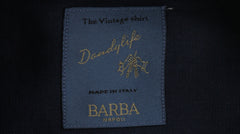 $375 Barba Napoli Dark Blue Solid Shirt - Extra Slim - (BN9162514) - Parent