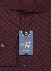 Barba Napoli Burgundy Red Shirt - Extra Slim - (BN330232) - Parent