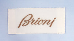 $925 Brioni Light Blue Solid Cotton Shirt - Slim - (BR821257) - Parent