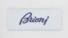 $550 Brioni White Solid Cotton Shirt - Slim - (BR552613) - Parent