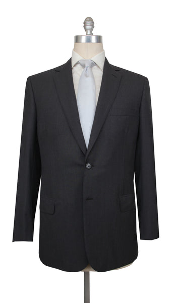 $6900 Brioni Dark Gray Wool Solid Suit - (BR572512) - Parent