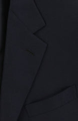 $8700 Brioni Dark Blue Cashmere Solid Sportcoat - (BR57257) - Parent