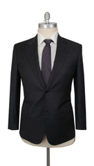 $7500 Brioni Dark Gray Cashmere Striped Suit - (BR712254) - Parent