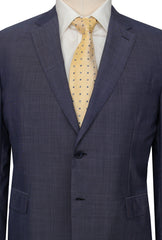$8700 Brioni Blue Wool Solid Suit - (BR712252) - Parent