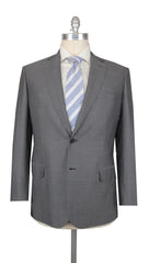 $7500 Brioni Gray Wool Blend Solid Suit - 44/54 - (BR712255)