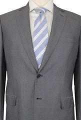 $7500 Brioni Gray Wool Blend Solid Suit - (BR712255) - Parent
