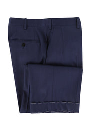 $8700 Brioni Navy Blue Wool Blend Solid Suit - (FDL51256) - Parent