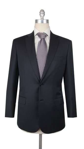 $7500 Brioni Dark Blue Wool Solid Suit - (BR712256) - Parent