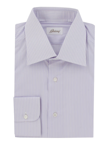 Brioni Lavender Purple Shirt - Slim