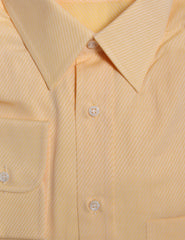 Brioni Yellow Striped Cotton Shirt - Slim - (SH326225) - Parent