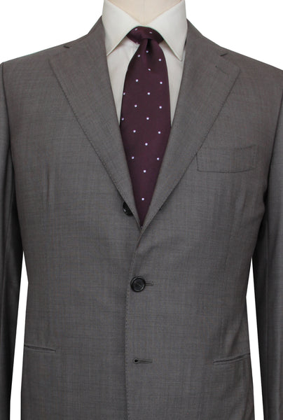 その他 Cesare Attolini Cesare Attolini Suit Dark Gray Brown Stripes EU 54/ US 44