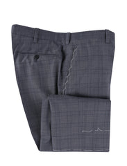 $7150 Cesare Attolini Blue Super 150's Plaid Suit - (CA99269) - Parent