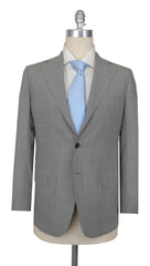 $6600 Cesare Attolini Gray Super 130's Suit - 40/50 - (CA93251)