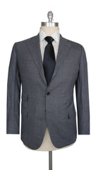 $7750 Cesare Attolini Gray Super 120's Plaid Suit - (CA992610) - Parent