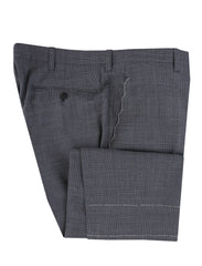 $7750 Cesare Attolini Gray Super 120's Plaid Suit - (CA992610) - Parent