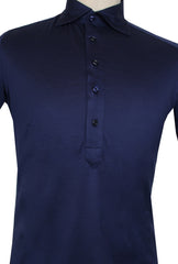 $585 Cesare Attolini White Solid Piqué Polo - (CA81265) - Parent