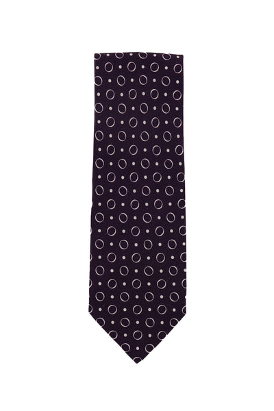 Cesare Attolini Brown Other Silk Tie (1582)