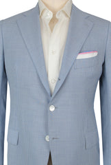 $5100 Cesare Attolini Light Blue Wool Sportcoat - (CA87251) - Parent