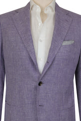 $5400 Cesare Attolini Purple Cashmere Blend Sportcoat - (CA71720251) - Parent