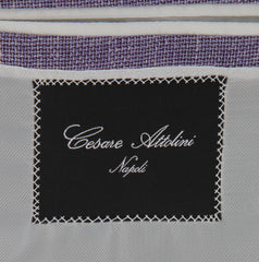 $5400 Cesare Attolini Purple Cashmere Blend Sportcoat - (CA71720251) - Parent