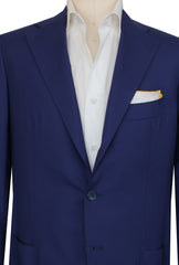 $6300 Cesare Attolini Blue Super 160's Solid Sportcoat - (CA221262) - Parent