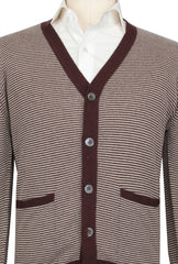 Cesare Attolini Brown Cashmere Cardigan - (CA112236) - Parent