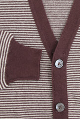 Cesare Attolini Brown Cashmere Cardigan - (CA112236) - Parent